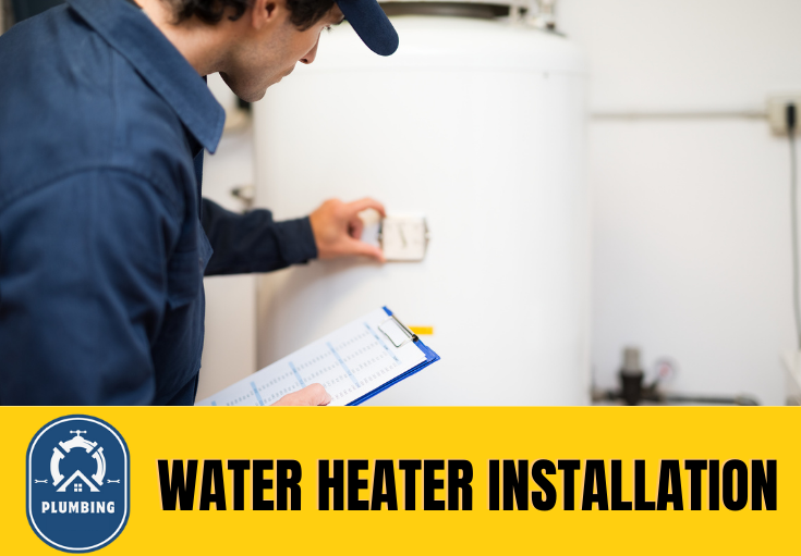 water heater installation Bexleyheath